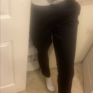 Will Smiths skinny stretch pants color blksize 6